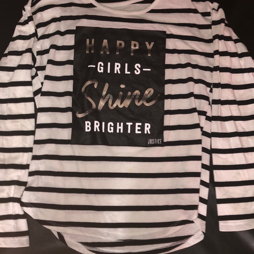 Long sleeve shirt from justice. New without tags.